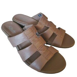 Clarks Leather Wedge Sandals, Woman's Sandals